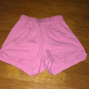 light pink youth soffe short